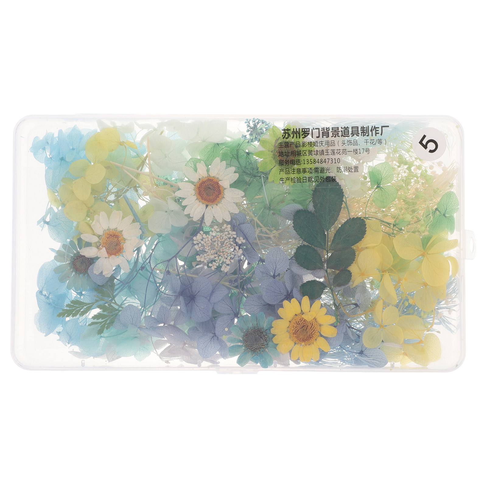 Resin Craft Kit - Kit de Flores Secas para Acessórios