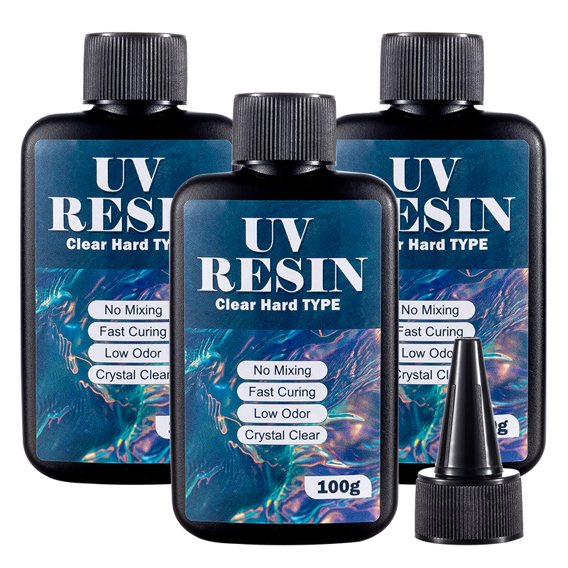 Resina UV de 100/200/300g, Tip - Epoxy Uv Resin Kit avaliação e preço
