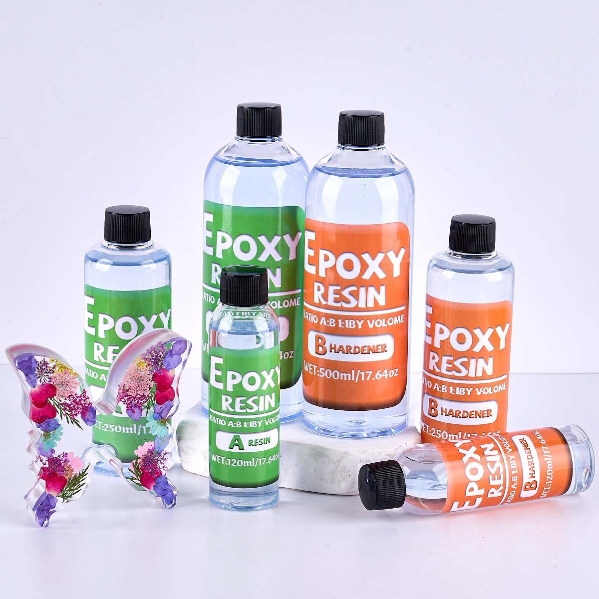 Kit de resina epóxi com propor - Resin Jewelry Kit avaliação e preço