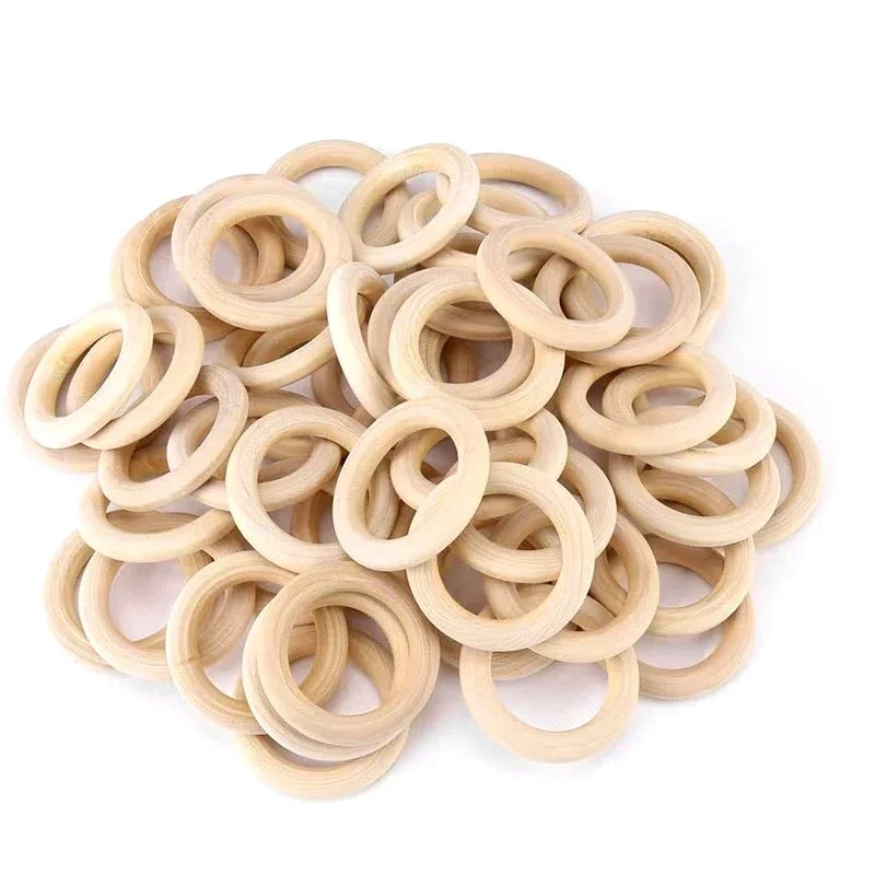 20 peças de Anéis de Madeira N - Wood Ring Blank avaliação e preço