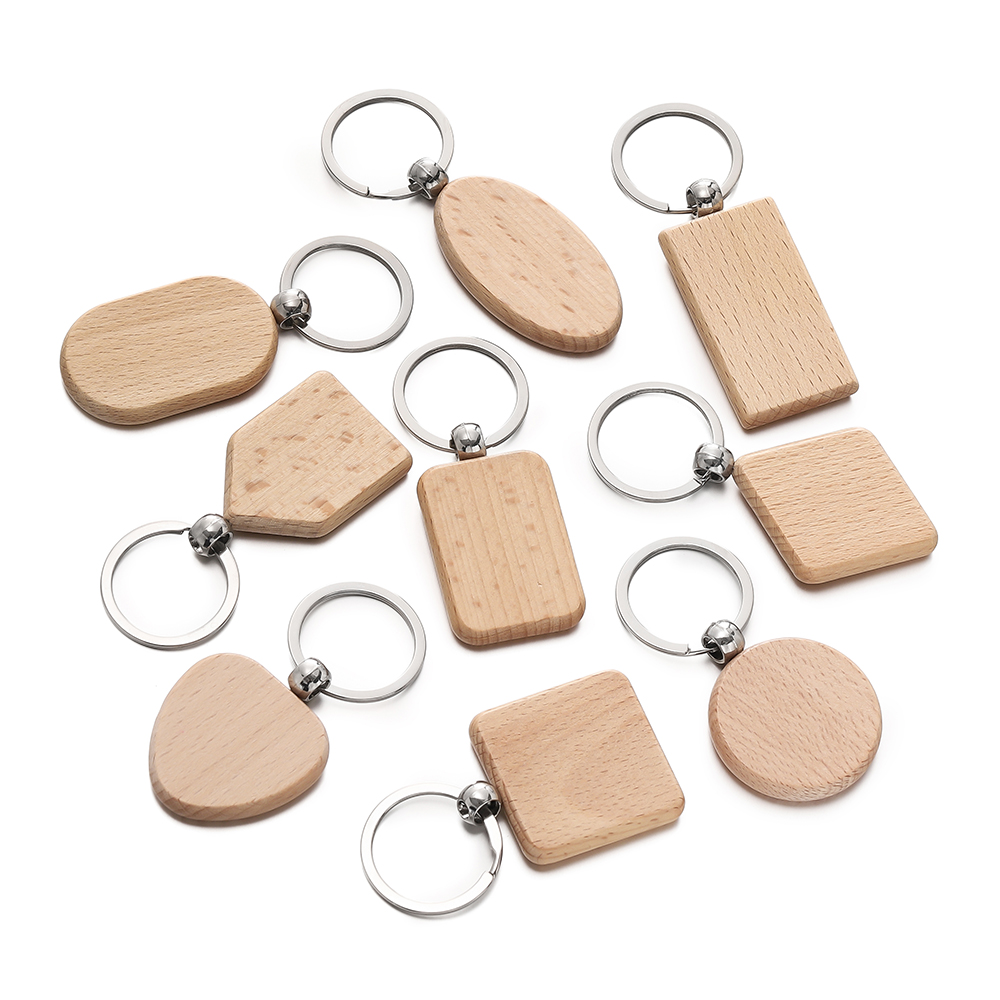 Em branco Geometria Madeira Ke - Wood Ring Blank avaliação e preço