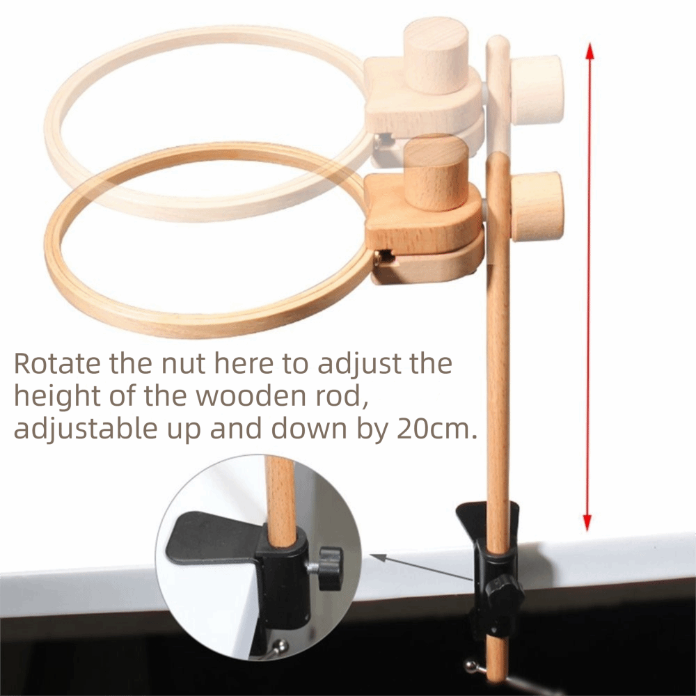 Suporte de Colo para Bordado e - Wood Ring Blank avaliação e preço