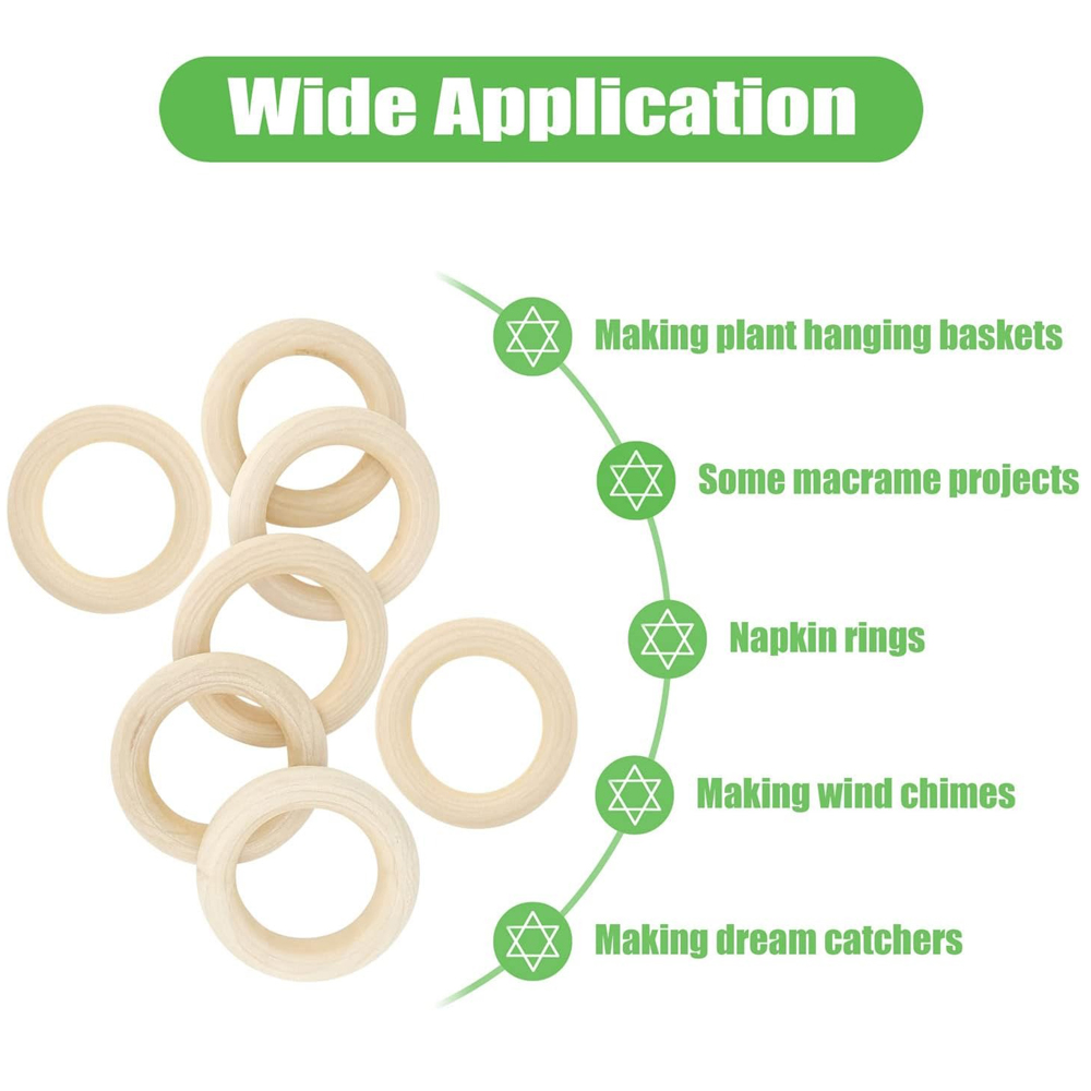 20 peças anéis de madeira para - Wood Ring Blank avaliação e preço