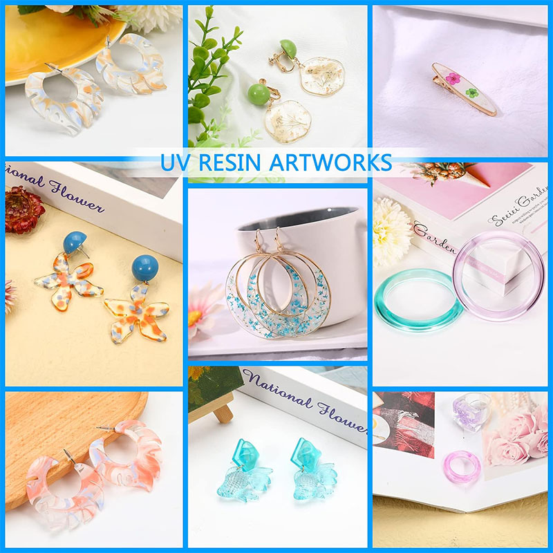 1 peça de conjunto de resina U - Epoxy Uv Resin Kit avaliação e preço