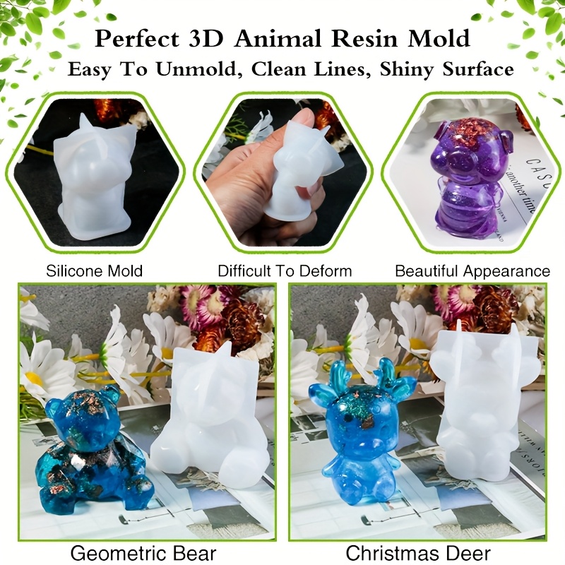 Conjunto de 19 peças de moldes - Resin Jewelry Kit avaliação e preço