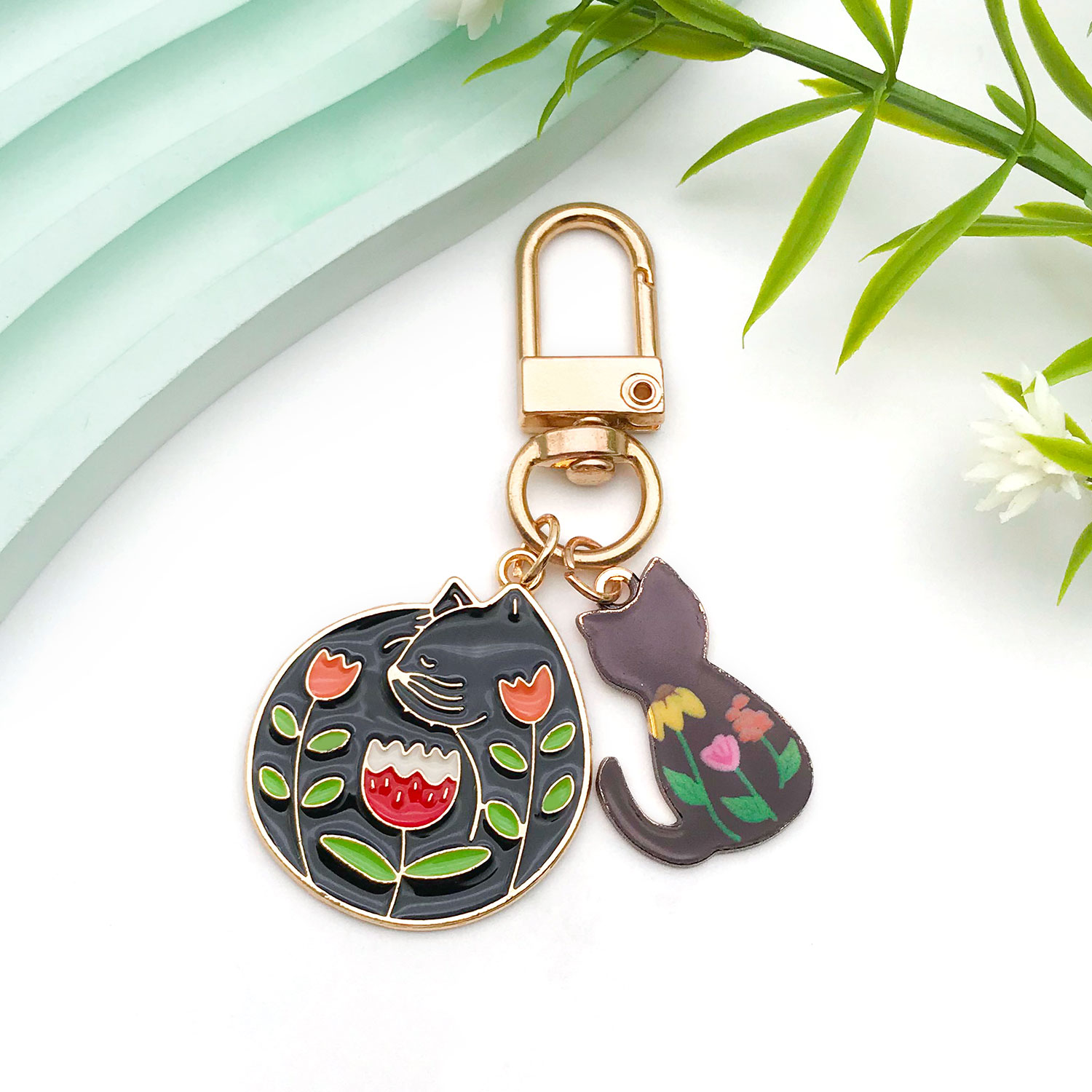Conjunto de amuletos de gato p - Resin Craft Kit avaliação e preço