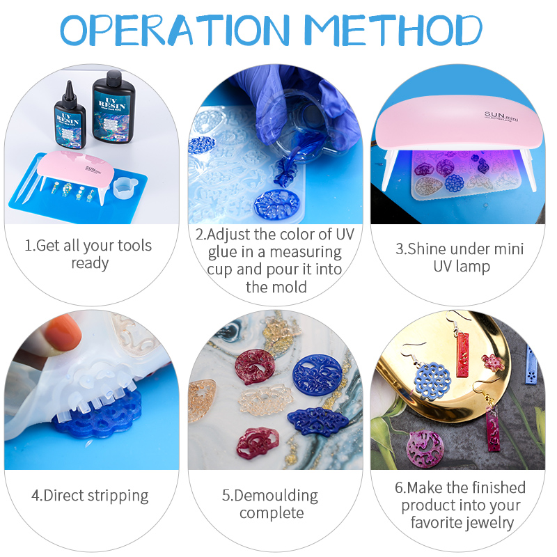 100g/250g resina uv transparen - Epoxy Uv Resin Kit avaliação e preço