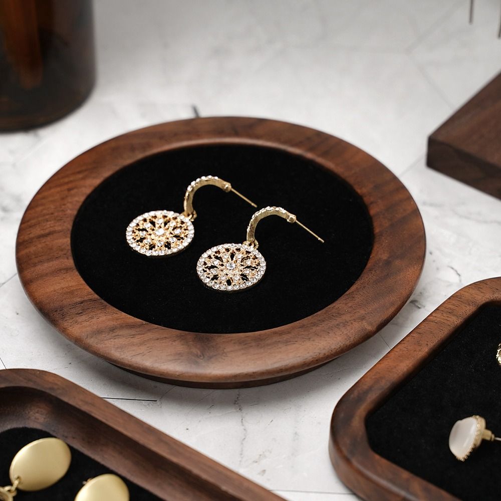 Bandeja de Madeira com Design  - Wood Ring Blank avaliação e preço